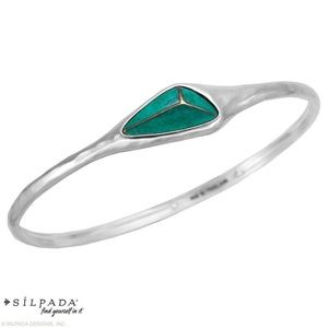 Silpada .925 Encore Patina Bangle